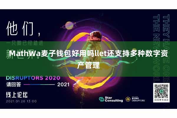 MathWa麦子钱包好用吗llet还支持多种数字资产管理